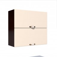 Corp superior 80 cu 2 usi orizontale Zebra MDF vanilie simplu Corp superior 80 cu 2 usi orizontale Zebra MDF vanilie simplu